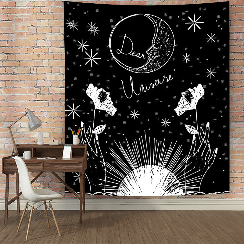 Stylish Retro Printed Home Decor Tapestry